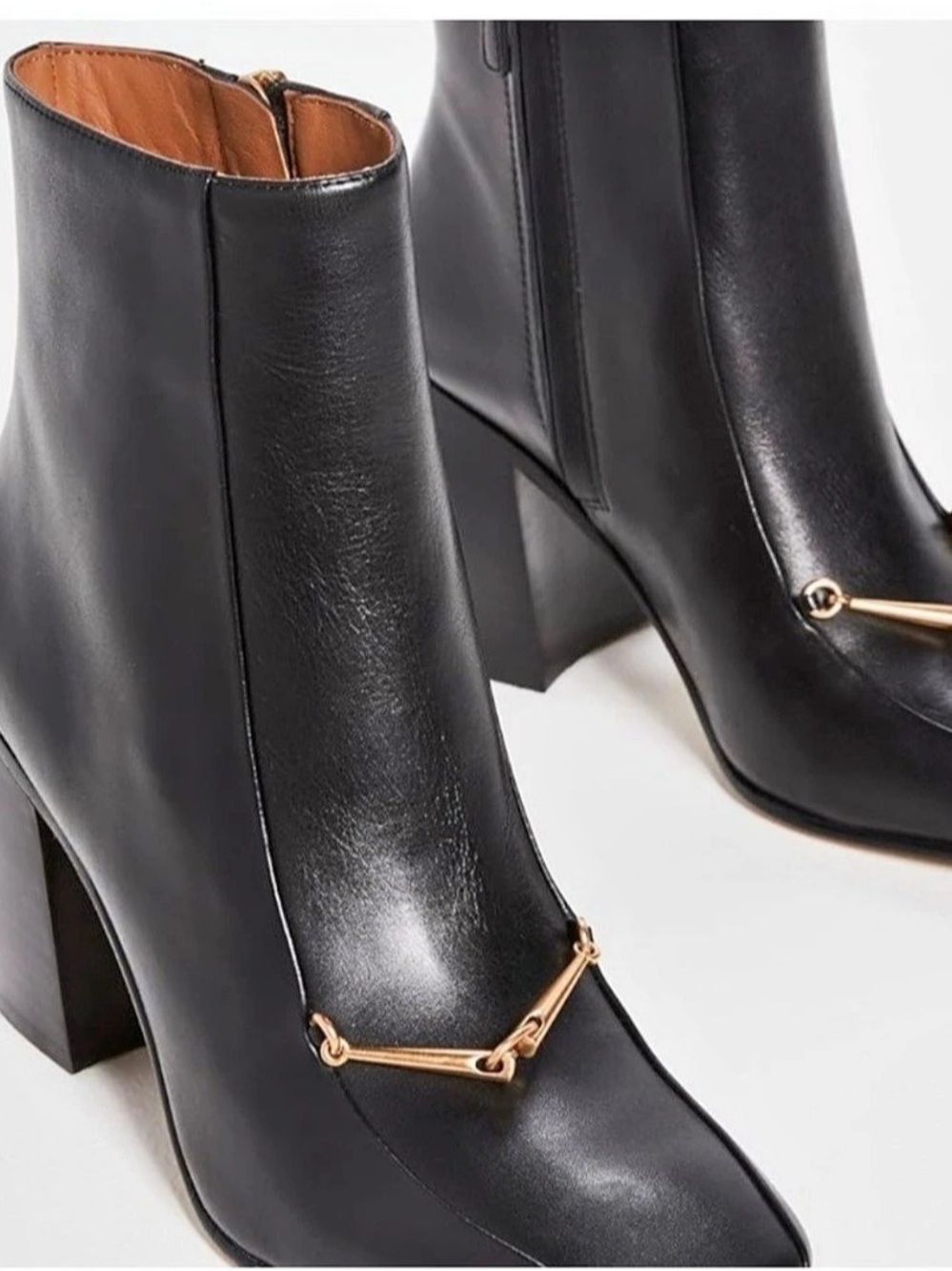 Tory Burch equestrian booties size 7
